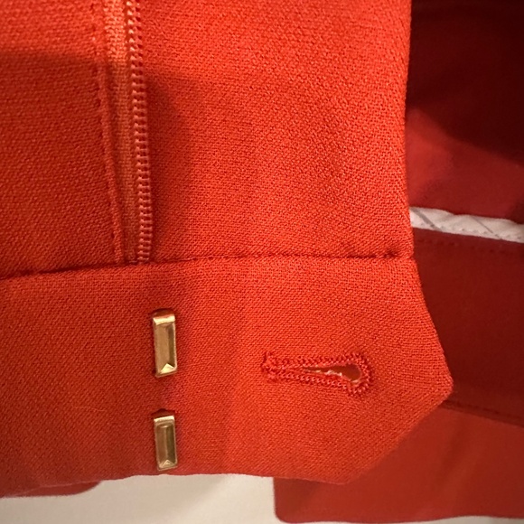 Veronica Beard Dickey Jacket & Renzo Pant Set – Red Size 4 - Picture 8 of 14